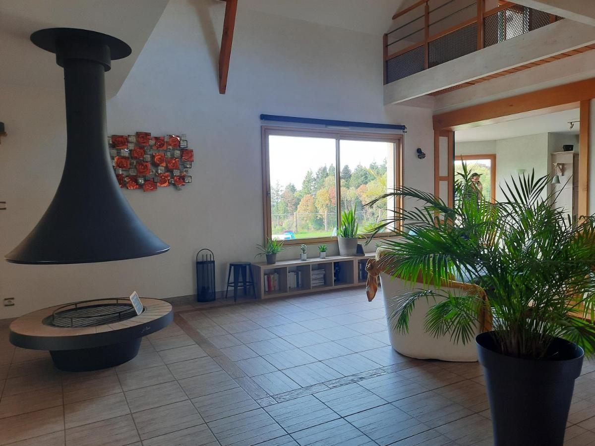 Magnifique Villa Avec Piscine Interieure Saint-Pois Extérieur photo